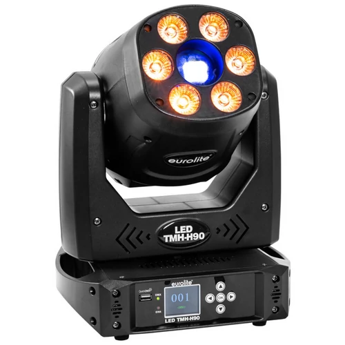 EUROLITE - LED TMH-H90 Hybrid Moving-Head Spot/Wash COB