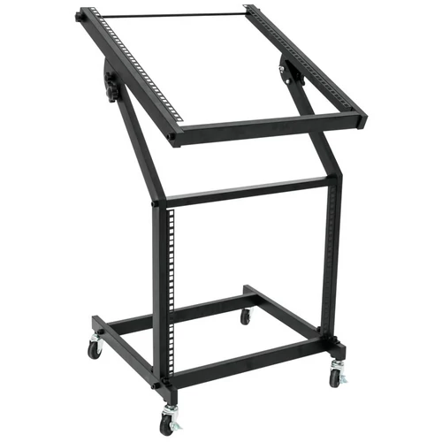 OMNITRONIC - Rack Stand 12U/10U adjustable on Wheels