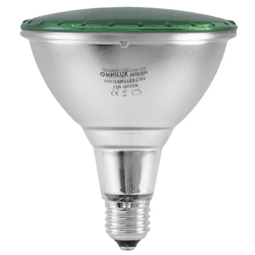 OMNILUX PAR-38 230V SMD 15W E-27 LED green