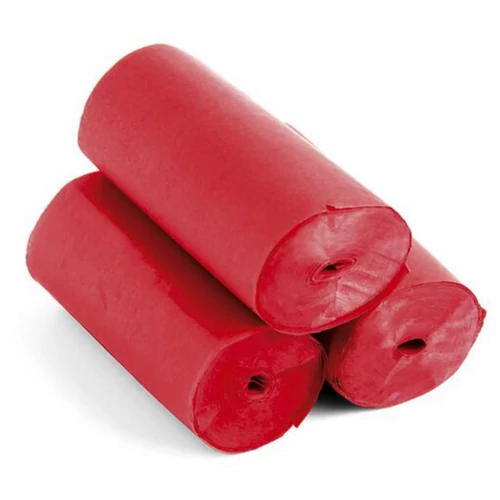 TCM FX Slowfall Streamers 10mx5cm, red, 10x