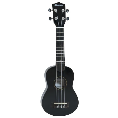 DIMAVERY UK-200 Soprano Ukulele fekete színben