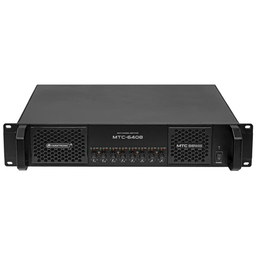 OMNITRONIC MTC-6408 8-Channel Amplifier