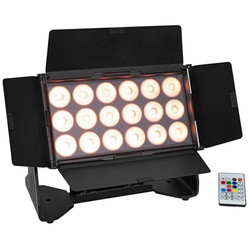 EUROLITE AKKU Multiflood IP 18x10W RGBW Wash CRMX