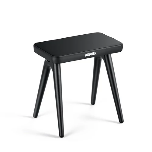 Donner - Do-PianoBench-DKB-100 zongoraszék, tömör fa, S100 design, fekete