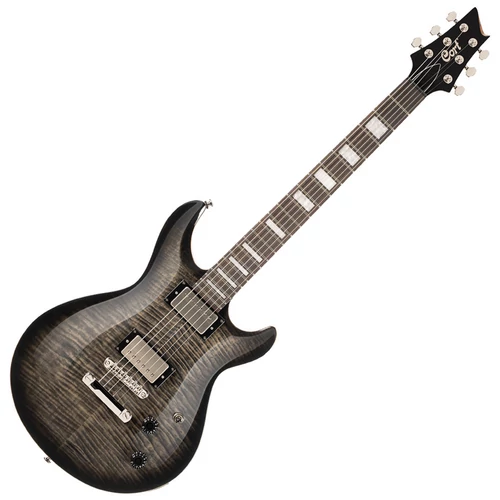 Cort - Co-M600-TBB elektromos gitár, áttetsző fekete burst