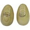 DIMAVERY - Egg shaker wood 2db
