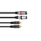 OMNITRONIC - Adaptercable 2xXLR(M)/2xRCA 1,5m bk