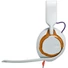 Kép 5/6 - JBL - Quantum 250 Gamer headset, fehér/narancssárga