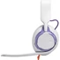 Kép 5/6 - JBL - Quantum 250 Gamer headset, fehér/lila