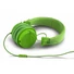 Kép 2/4 - Reloop - RHP-6 Green Fejhallgató + Beépített mikrofon (Zöld)