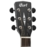 Kép 3/13 - Cort - GA5F-BK Akusztikus gitár elektronikával fekete ajándék félkemény tok
