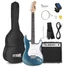Kép 1/8 - Max - GigKit Elektromos gitár szett fekete színben
