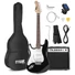 Kép 1/8 - Max - GigKit Elektromos gitár szett fekete színben