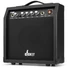Kép 6/6 - Max - Gigkit 4/4 Elektromos gitár szett (20W erősítő, táska, hangoló, pengetők) – LP Style Piros