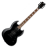 Kép 1/3 - LTD - Viper-201B BLK 6 húros elektromos gitár ajándék félkemény tok
