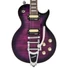 Kép 3/6 - Vintage - V100PLB Les Paul elektromos gitár, égetett lila színben