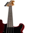 Kép 6/6 - Prodipe - PB Junior RA 4 húros elektromos basszusgitár, puhatokkal, Candy Red