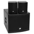 Kép 1/2 - OMNITRONIC - Set MOLLY-12A Subwoofer active + 2x MOLLY-6 Top 8 Ohm, black