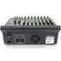 Kép 2/4 - Thunder - WK-8P 2x400W, 8 csatornás keverőerősítő + Bluetooth + Effekt