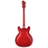 Kép 2/3 - Hagstrom - Super Viking Wild Cherry Transparent Flame LH Elektromos jazz gitár