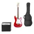 Kép 1/9 - Max - GigKit Elektromos gitár szett piros színben