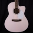 Kép 3/7 - Cort - Co-JADE-Classic-PPOP with bag akusztikus Lady-gitár elektronikával  puhatokkal pasztell rózsaszín