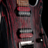 Kép 7/10 - Cort - Co-KX300-Etched-EBR el.gitár, vörös-fekete