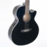 Kép 4/4 - Cort - SFX1F-BK EA. OOO Western gitár elektronikával fekete ajándék puhatok
