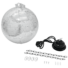 Kép 2/5 - EUROLITE - Mirror Ball 30cm with motor + LED PST-5 QCL Spot bk