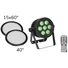 Kép 1/2 - EUROLITE - Set LED IP PAR 7x8W QCL Spot + 2x Diffuser cover (15x60° and 40°)