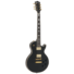 Kép 1/5 - Dimavery - LP-530 elektromos gitár arany fekete ajándék puhatok, szemből