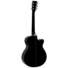 Kép 2/5 - Dimavery - AW-400 Balkezes Western gitár elektronikával fekete ajándék puhatok