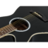 Kép 3/5 - Dimavery - AW-400 Balkezes Western gitár elektronikával fekete ajándék puhatok