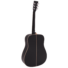 Kép 2/4 - Dimavery - STW-40 Western gitár fekete ajándék puhatok