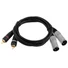 Kép 2/3 - OMNITRONIC - Adaptercable 2xXLR(M)/2xRCA 3m bk