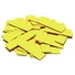 Kép 1/4 - TCM FX Slowfall Confetti rectangular 55x18mm, yellow, 1kg