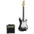 Kép 1/5 - DIMAVERY EGS-1 Electric guitar set, black