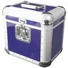 Kép 1/3 - ROADINGER Record Case ALU 75/25, rounded, blue