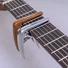 Kép 3/3 - Guitto - GGC-04 Silver klasszikus gitár capo ezüst