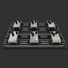 Kép 3/3 - Guitto - GPB-02 pedalboard, közepes 517x332 mm