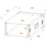 Kép 4/5 - ROADINGER - Rack Profi 4U 45cm