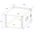 Kép 2/7 - ROADINGER - Rack Profi 6U 45cm