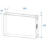Kép 7/7 - ROADINGER - Rack Profi 6U 45cm