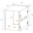 Kép 2/6 - ROADINGER - Rack Profi 15U 45cm