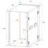 Kép 2/6 - ROADINGER - Rack Profi 18U 45cm