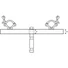 Kép 3/4 - Eurolite - TAH-52 Truss adapter with TV pin