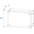 Kép 6/6 - ROADINGER - Effect rack CO DD, 8U, 38cm deep, black