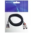 Kép 3/4 - OMNITRONIC - Adaptercable 2xXLR(M)/2xRCA 6m bk