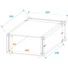 Kép 2/3 - Roadinger - Effect Rack CO DD 4U 24cm deep black