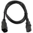 Kép 2/2 - OMNITRONIC - IEC extension 3x1.0 1m bk
